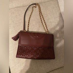 Tory Burch Fleming convertible shoulder bag. Barely used.